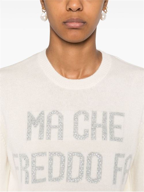 Maglione donna Ma che freddo fa MC2 SAINT BARTH | NEW QUEEN 04312G10 STRASS